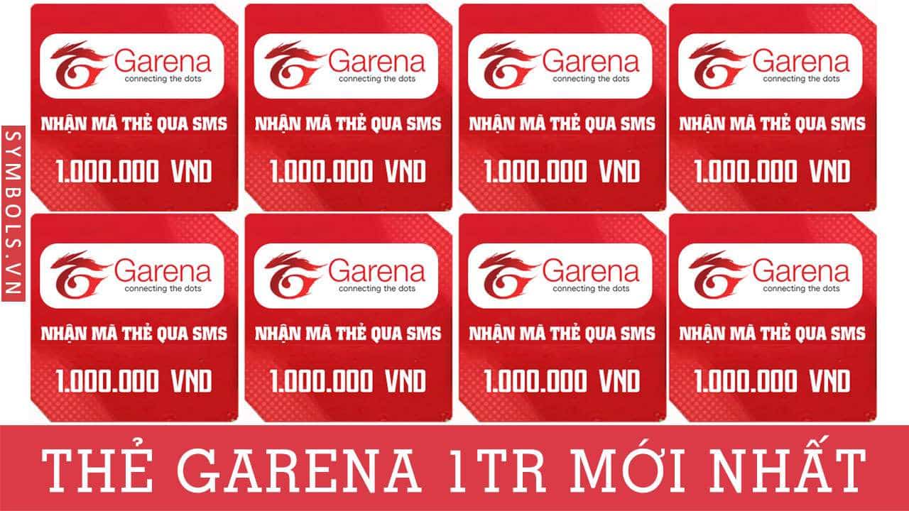 Thẻ Garena 1TR