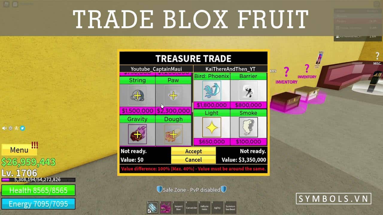 Trade Blox Fruit