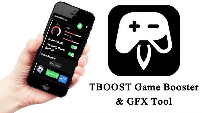 Ứng Dụng Tăng Tốc Free Fire - TBoost Game Booster & GFX Tool