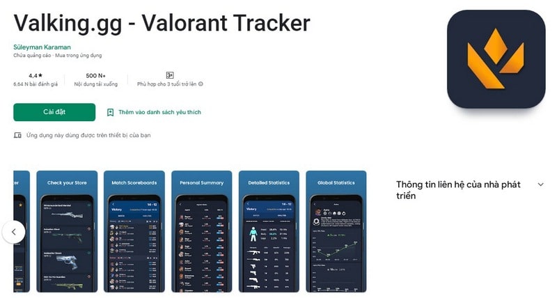 Valking.gg - Valorant Tracker