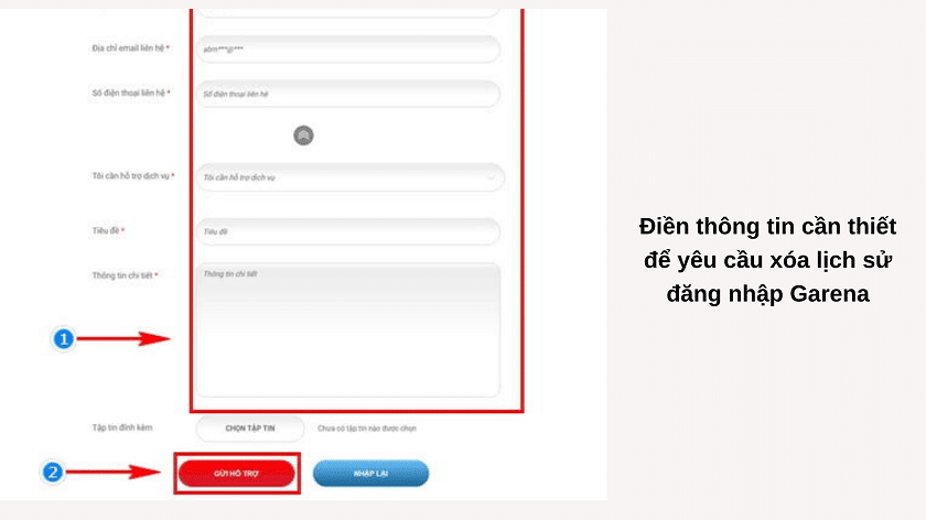 Xóa Lịch Sử Đăng Nhập Garena