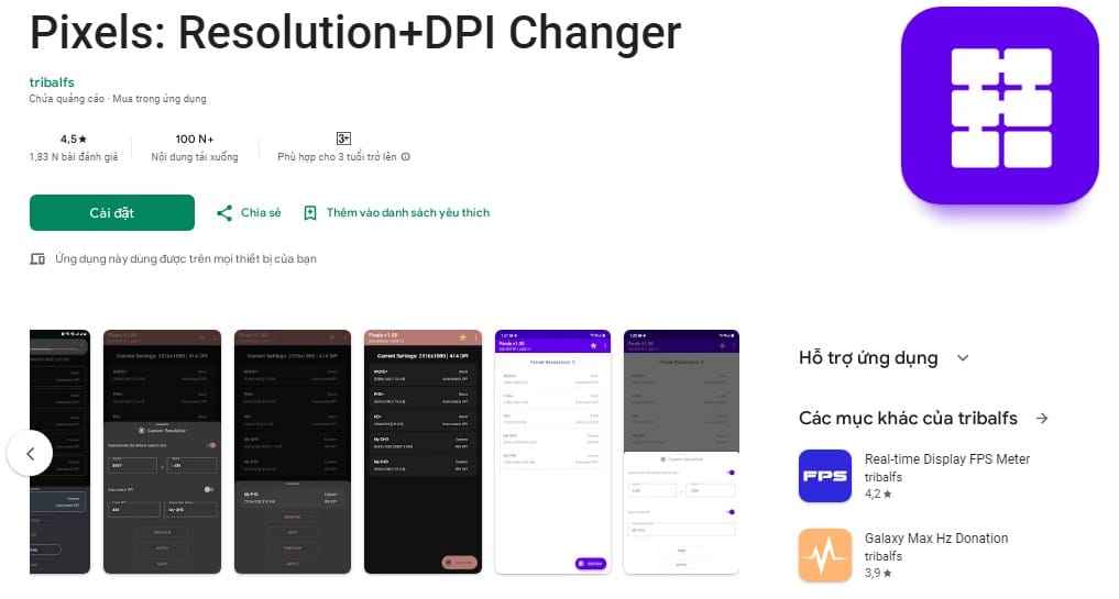 Pixels Resolution+DPI Changer