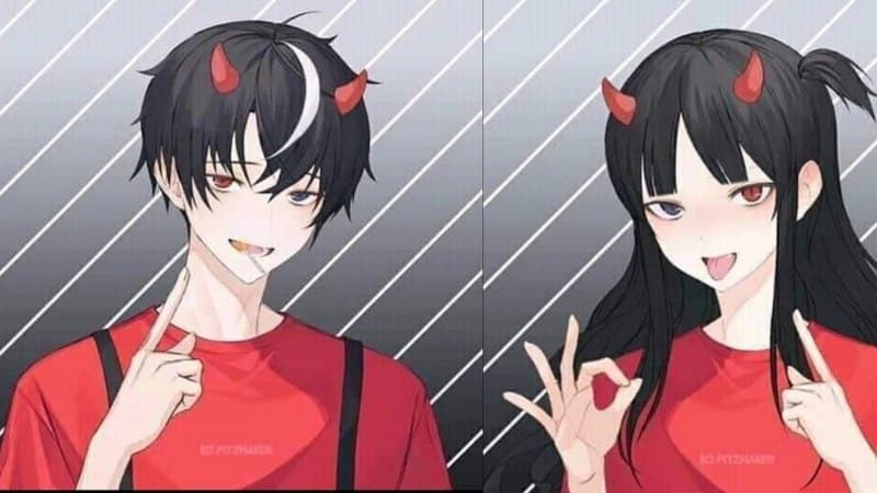 Hình anime FF cặp đôi dễ thương chất nhất
