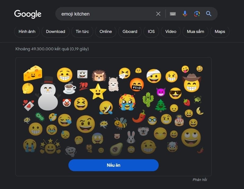 Emojimix Chơi Trên Google