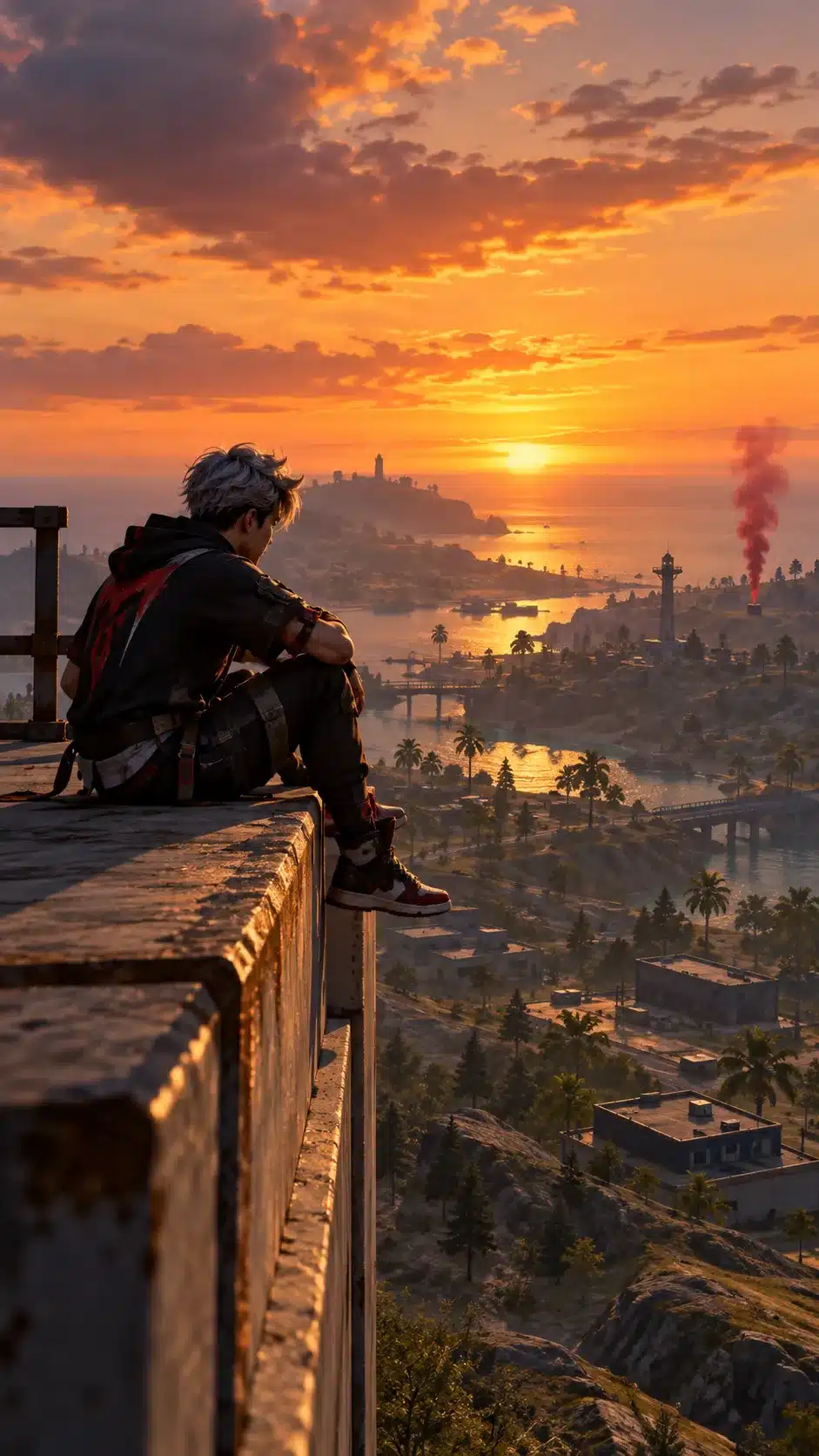 Ảnh Free Fire Nam Buồn Thất Tình