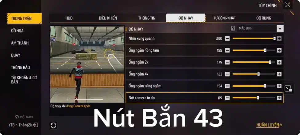 Độ Nhạy OB52 Full Đỏ Cho Realme