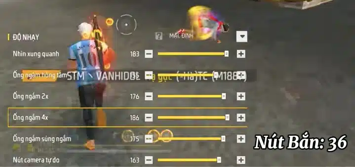 Độ Nhạy Realme auto headshot