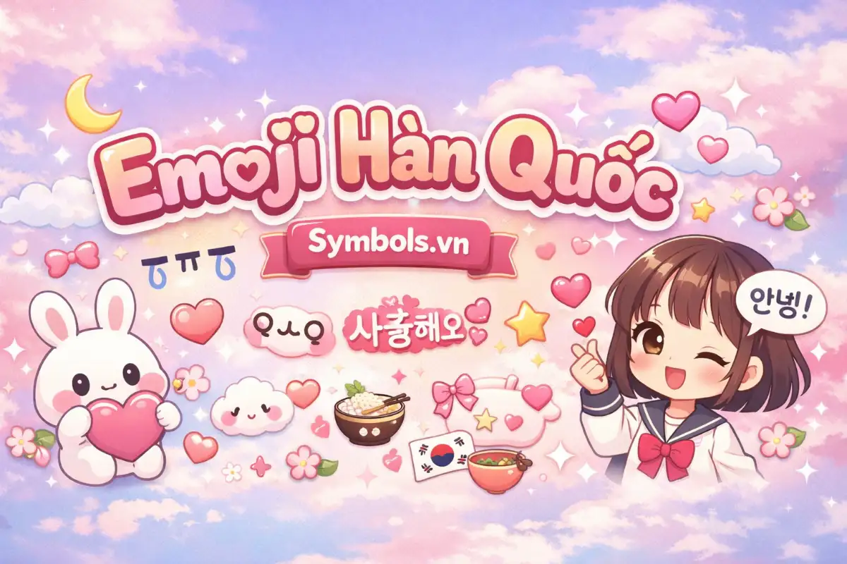 Emoji Hàn Quốc