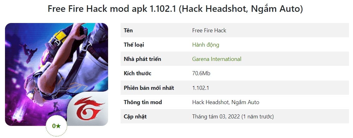 Free Fire Hack mod apk 1.102.1