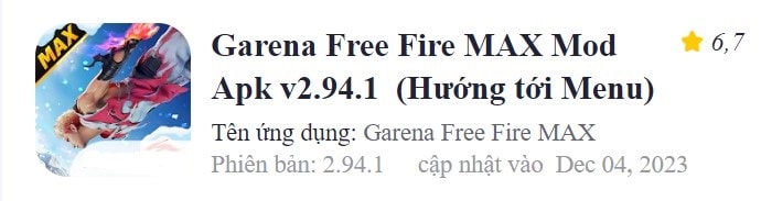 Free Fire MAX Mod Apk v2.94.1