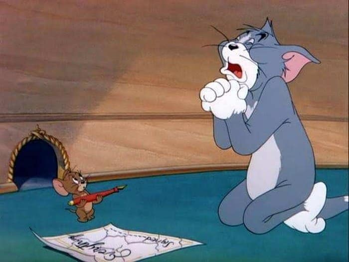 Hình meme Tom and Jerry gốc vui nhộn