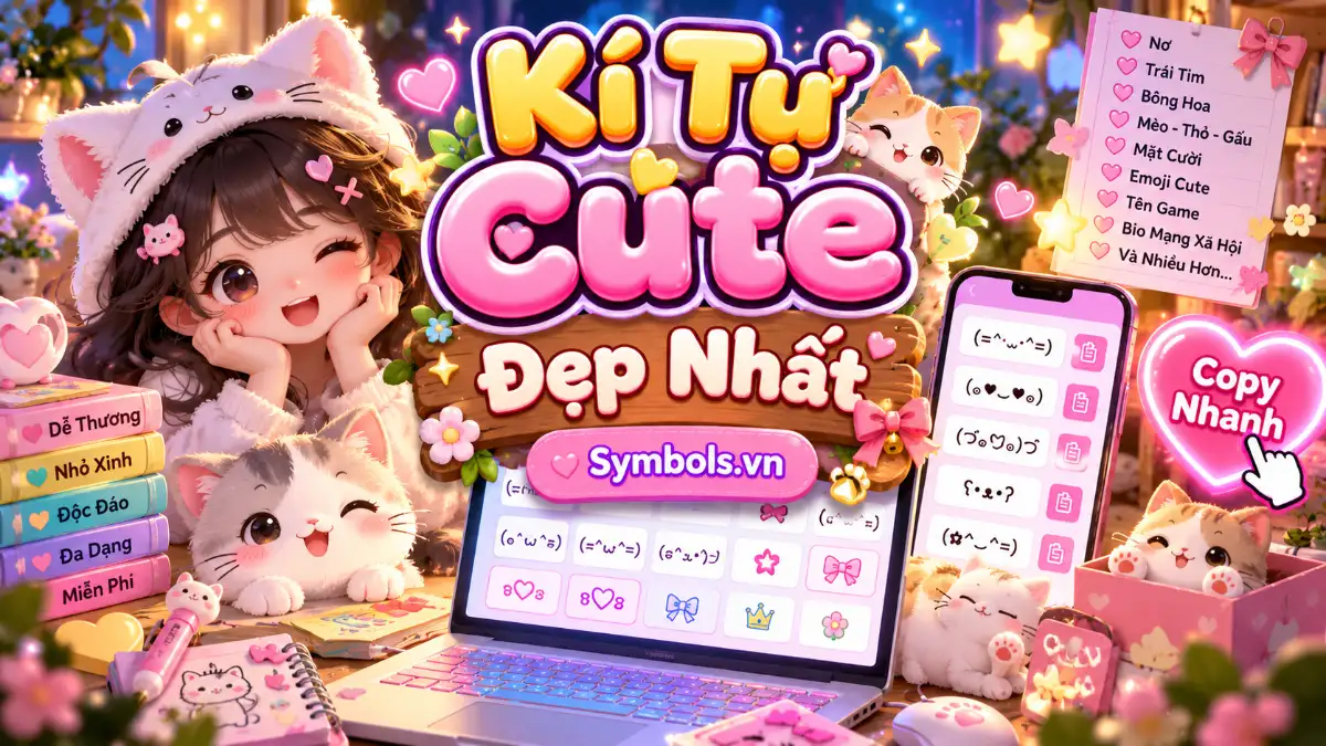 Kí Tự Cute