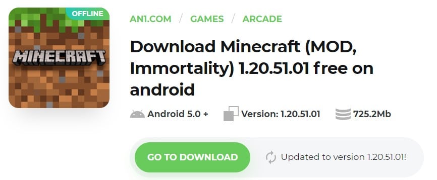 Minecraft MOD 1.20.51.01