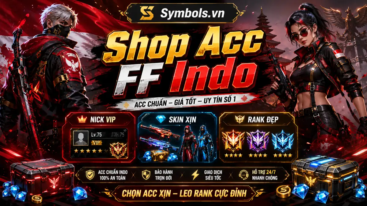 Mua bán acc FF Indo