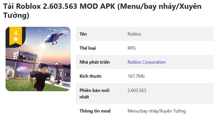 Roblox 2.603.563 MOD APK