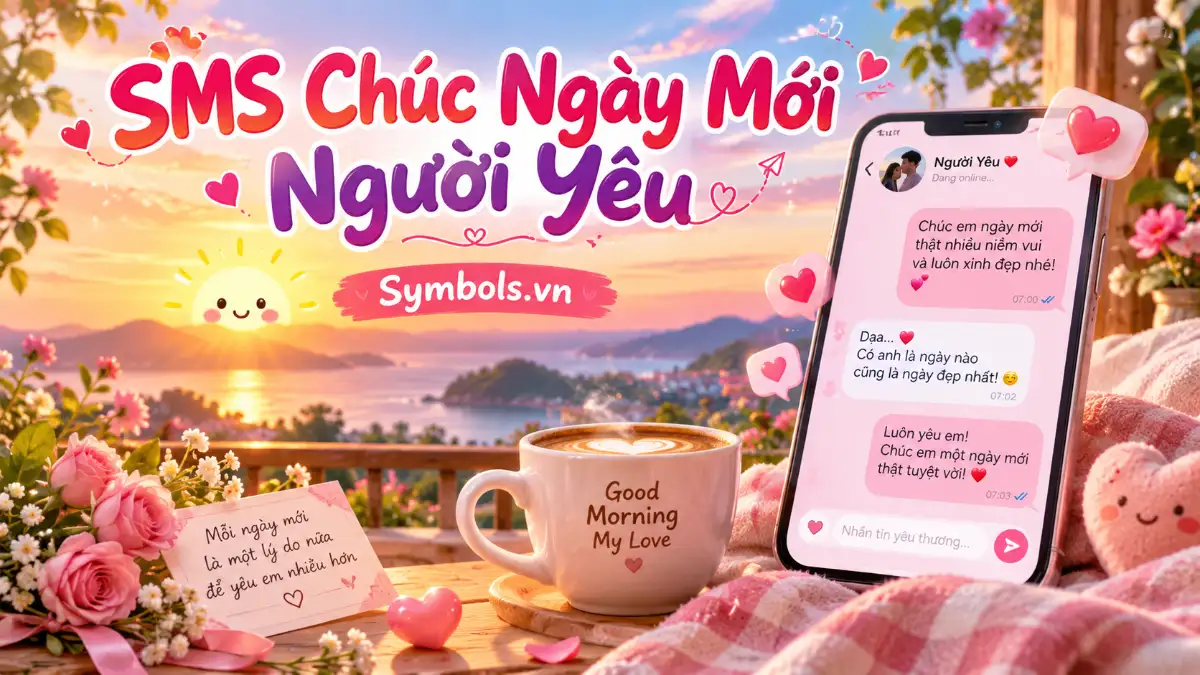 SMS Chúc Ngày Mới Người Yêu