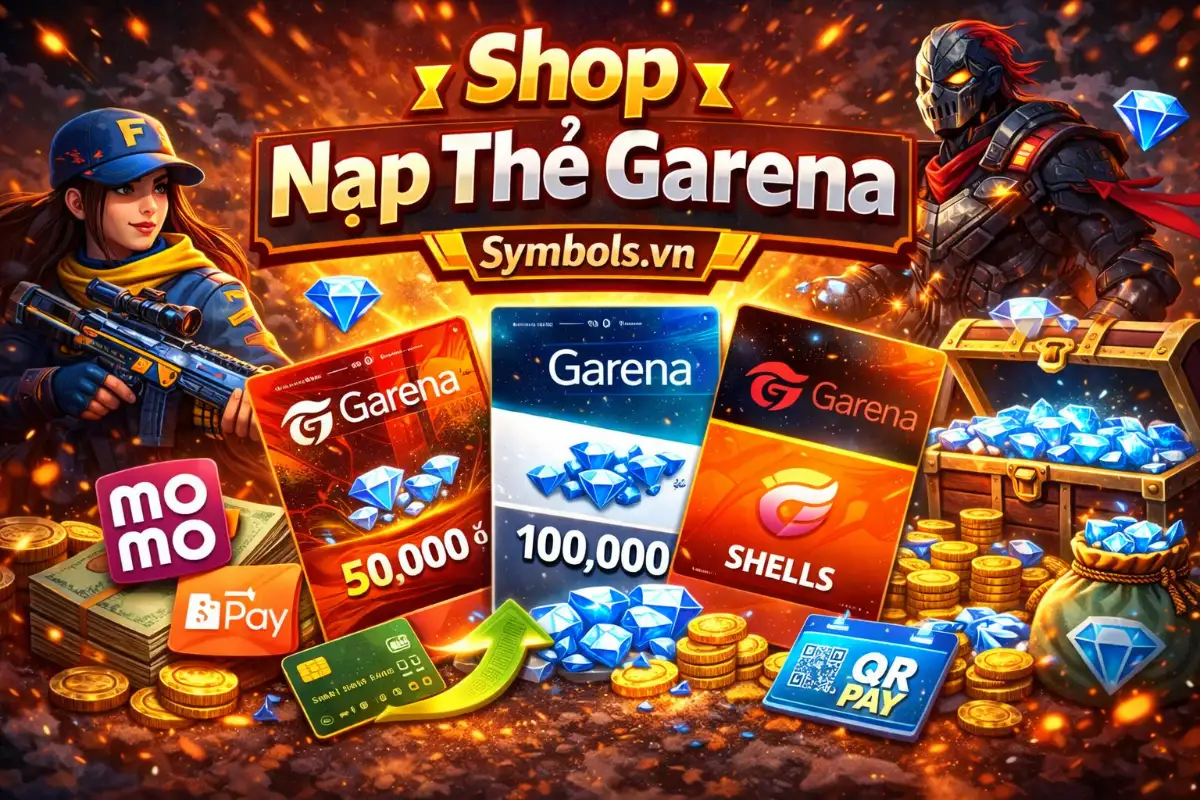 Shop Nạp Thẻ Garena