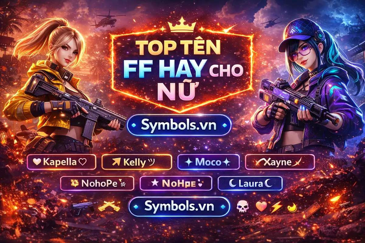 Tên FF Hay Cho Nữ
