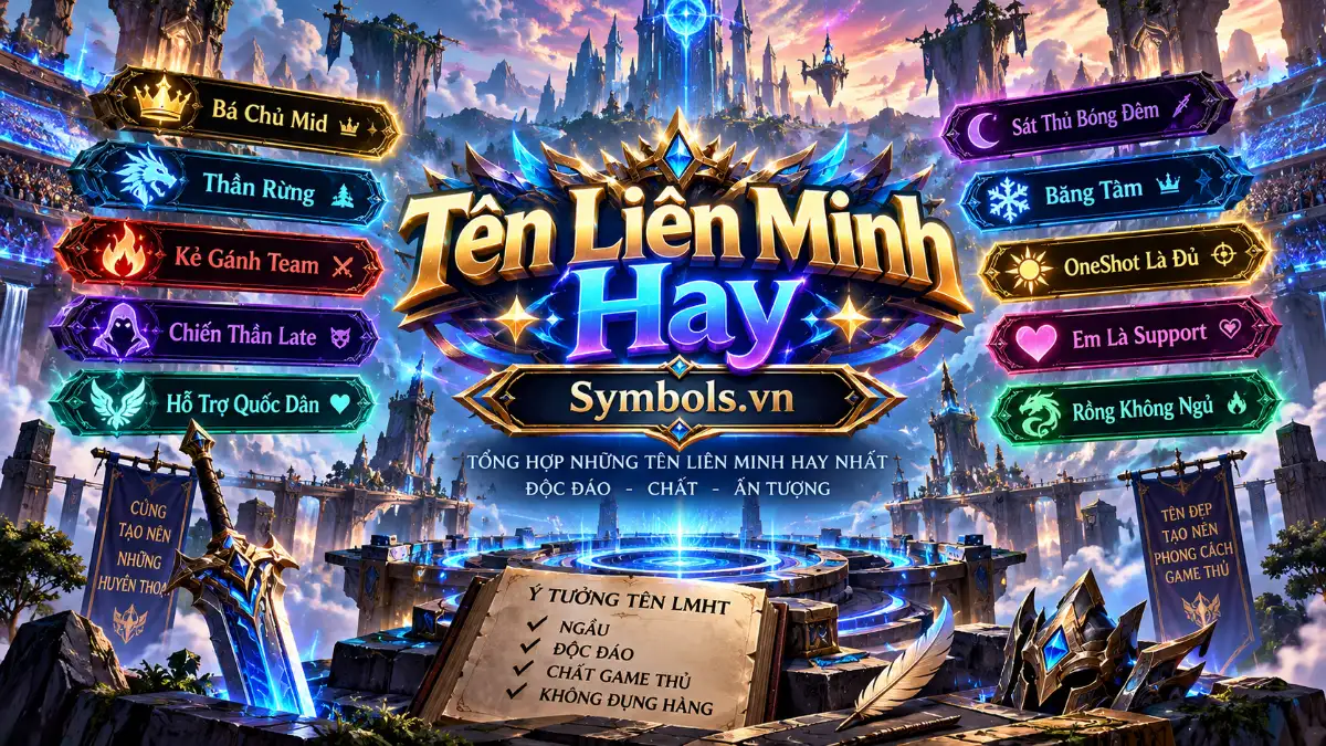 Tên Liên Minh Hay