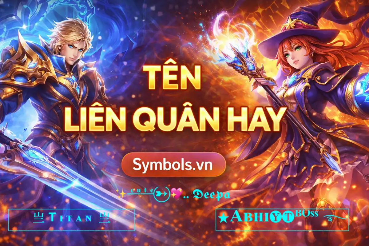 Tên Liên Quân Hay