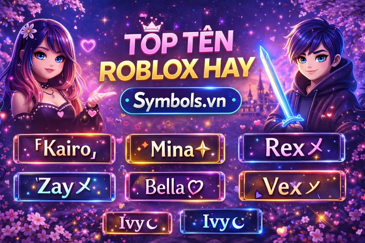 Tên Roblox Hay