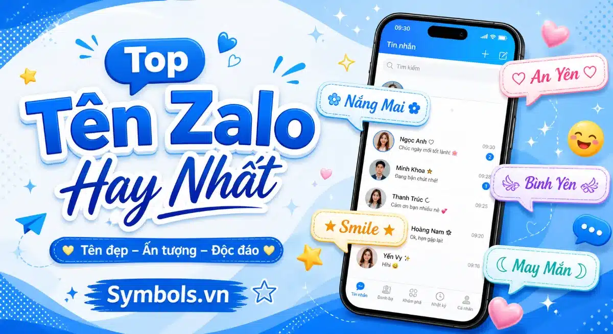 Tên Zalo Hay