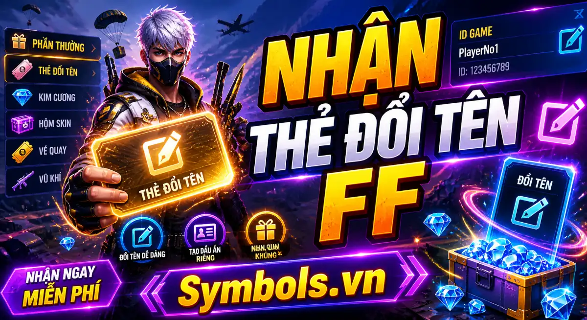 Thẻ Đổi Tên FF