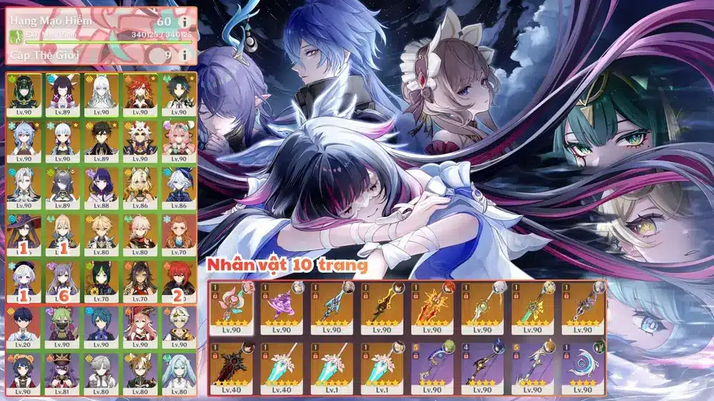 Acc Genshin Impact miễn phí