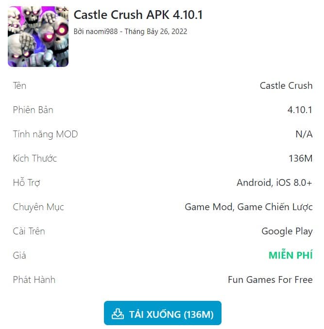 Castle Crush APK 4.10.1