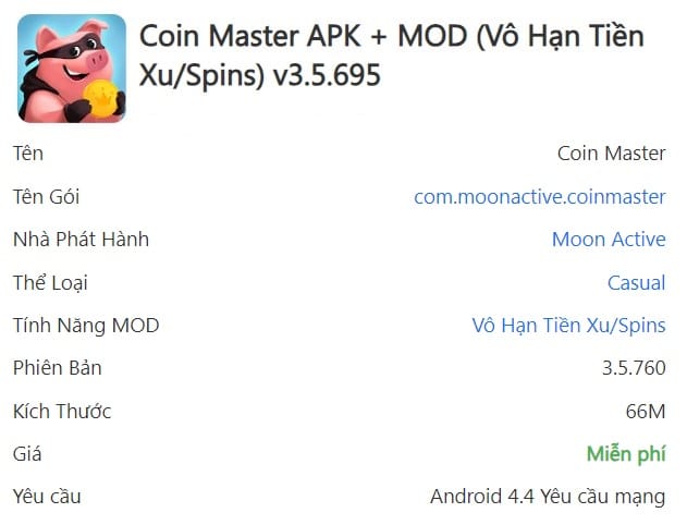 Coin Master APK + MOD v3.5.695