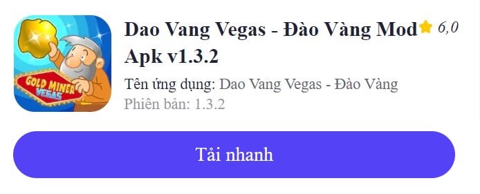 Dao Vang Vegas - Đào Vàng Mod Apk v1.3.2