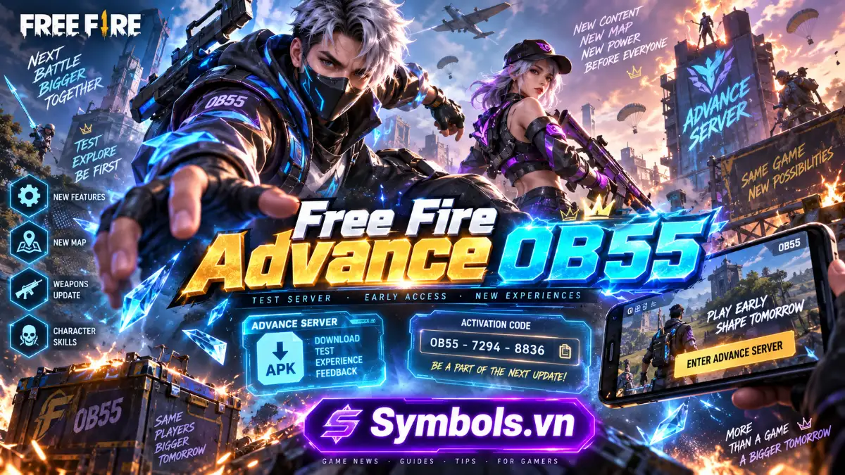 Free Fire Advance OB55