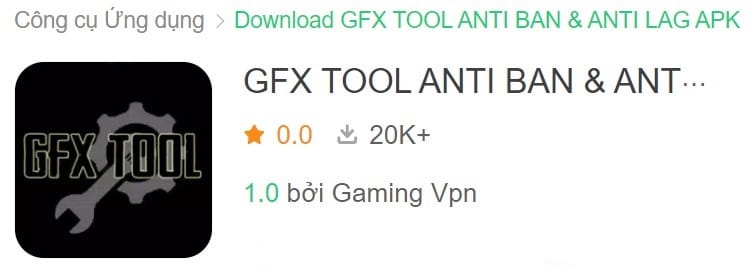 GFX TOOL ANTI BAN & ANTI LAG v1.0