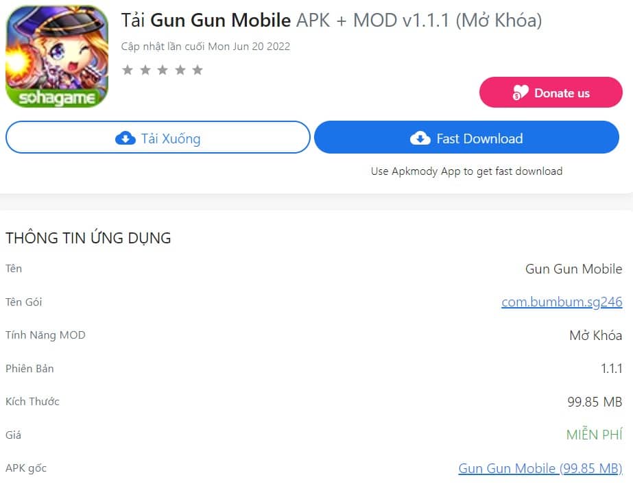Gun Gun Mobile APK + MOD v1.1.1