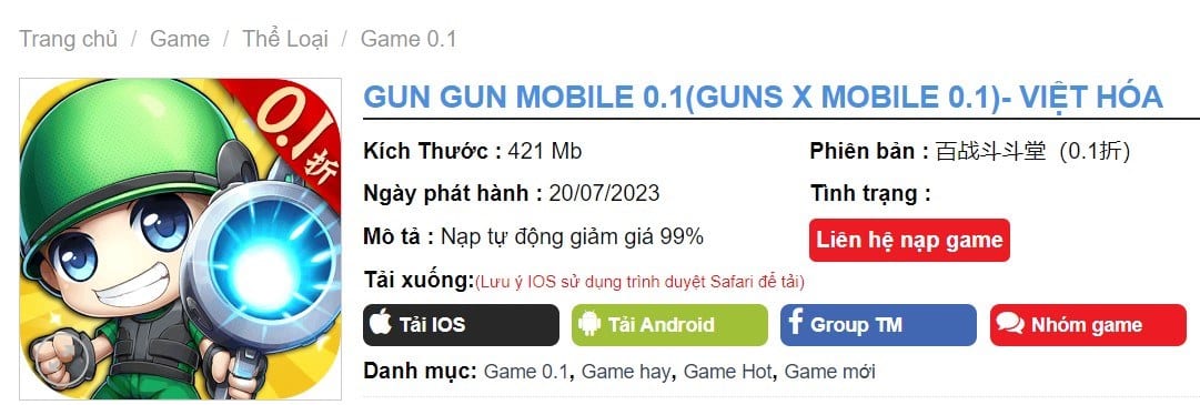 Gun Gun Mobile Mod v0.1