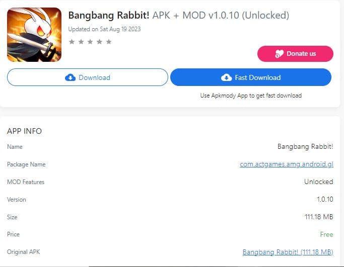 Hack Bang Bang Rabbit