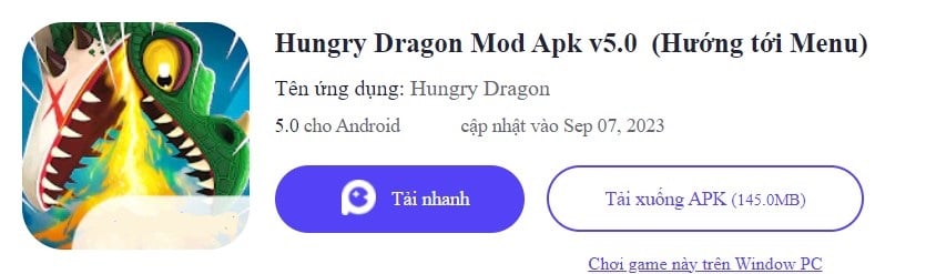 Hack Hungry Dragon Mod Apk v5.0