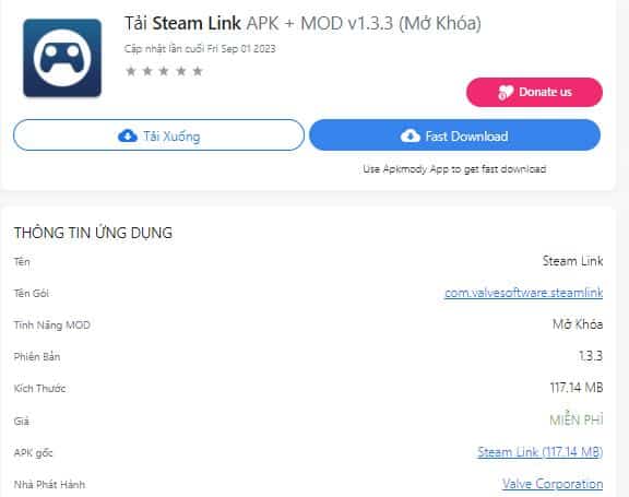 Hack Steam Link