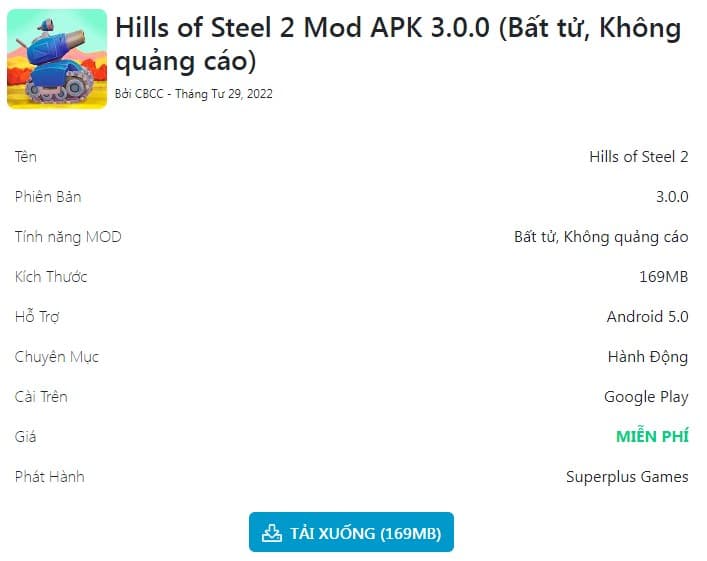 Hills of Steel 2 Mod APK 3.0.0