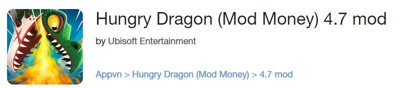 Hungry Dragon mod 4.7