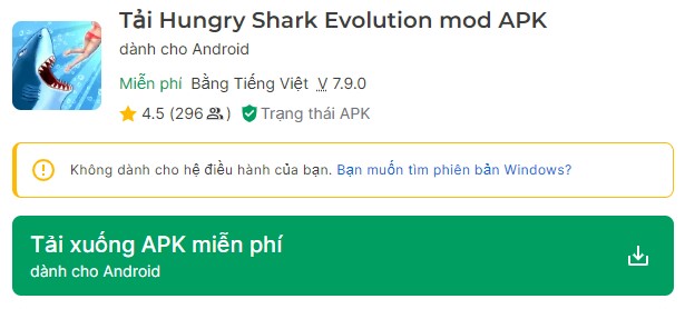 Hungry Shark Evolution mod APK 7.9.0