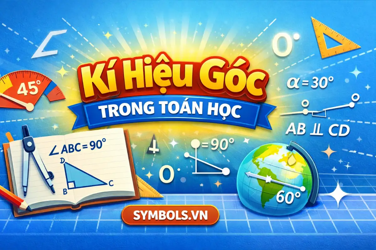 Kí Hiệu Góc