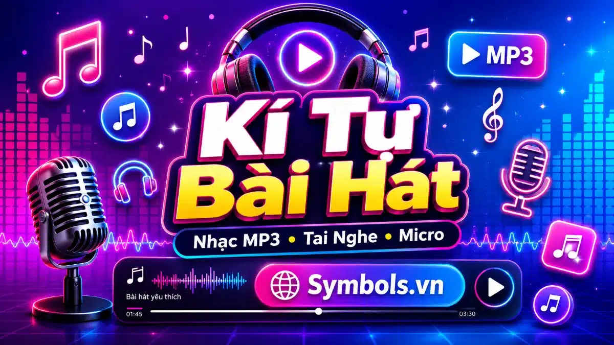 Kí Tự Bài Hát