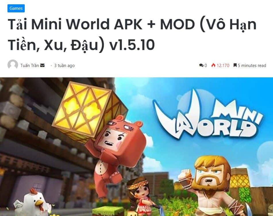 Mini World APK + MOD v1.5.10