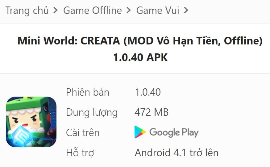 Mini World CREATA 1.0.40 MOD APK