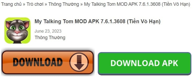 My Talking Tom MOD APK 7.6.1.3608