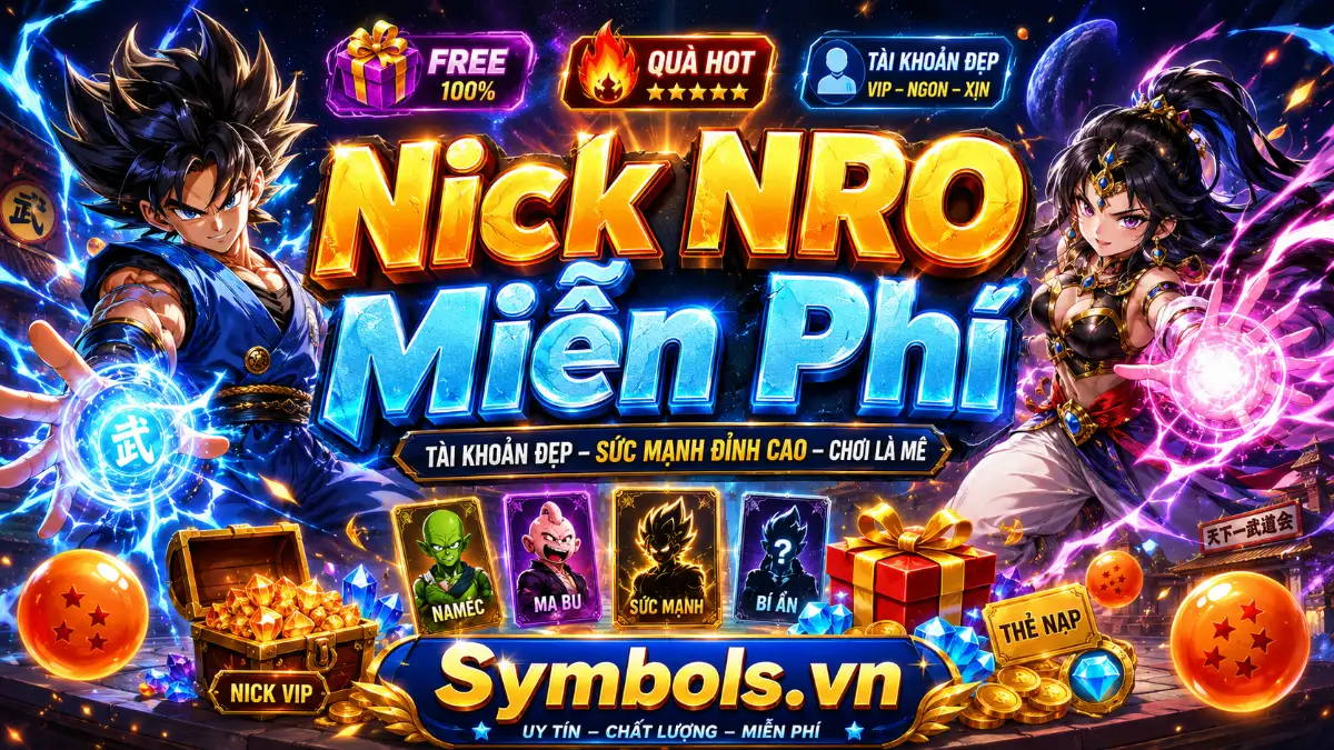 Nick NRO Miễn Phí