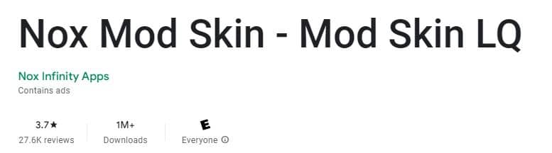 Nox Mod Skin - Mod Skin LQ
