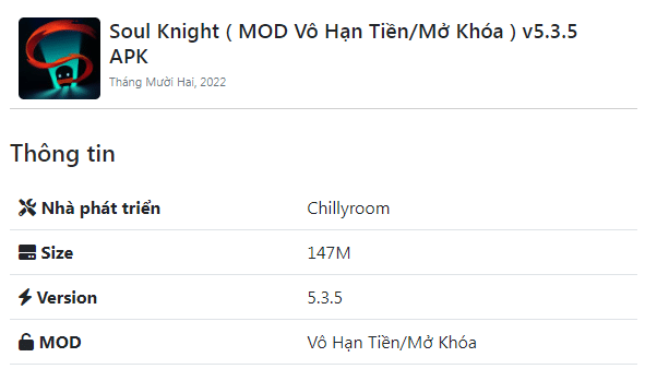 Soul Knight MOD v5.3.5 APK