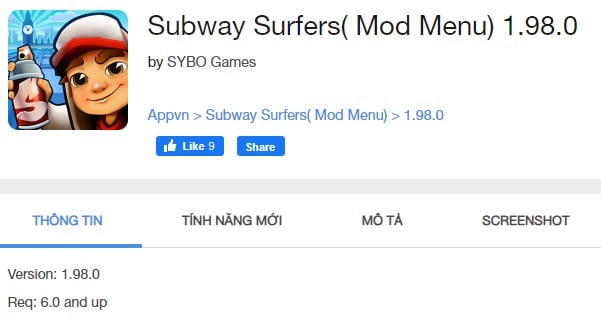 Subway Surfers (Mod Menu) 1.98.0